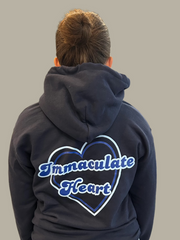 IHA Blue Hearts Navy Hoodie