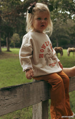 Davis Sweatshirt ~ Distressed Howdy Graphic