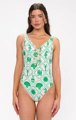 Kauai One Piece ~ Coastal Collage