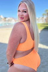Hazel Blues® |  Oh So Orange Swim Bottoms