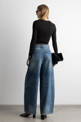 LAYERED EFFECT LONG SLEEVE TOP