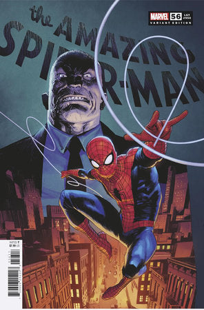 AMAZING SPIDER-MAN #56 RAFAEL ALBUQUERQUE VARIANT[1:25] *RELEASE DATE: 8/28/24* (DH D4)