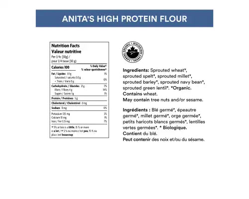 Anita's Sprouted High Protein Flour