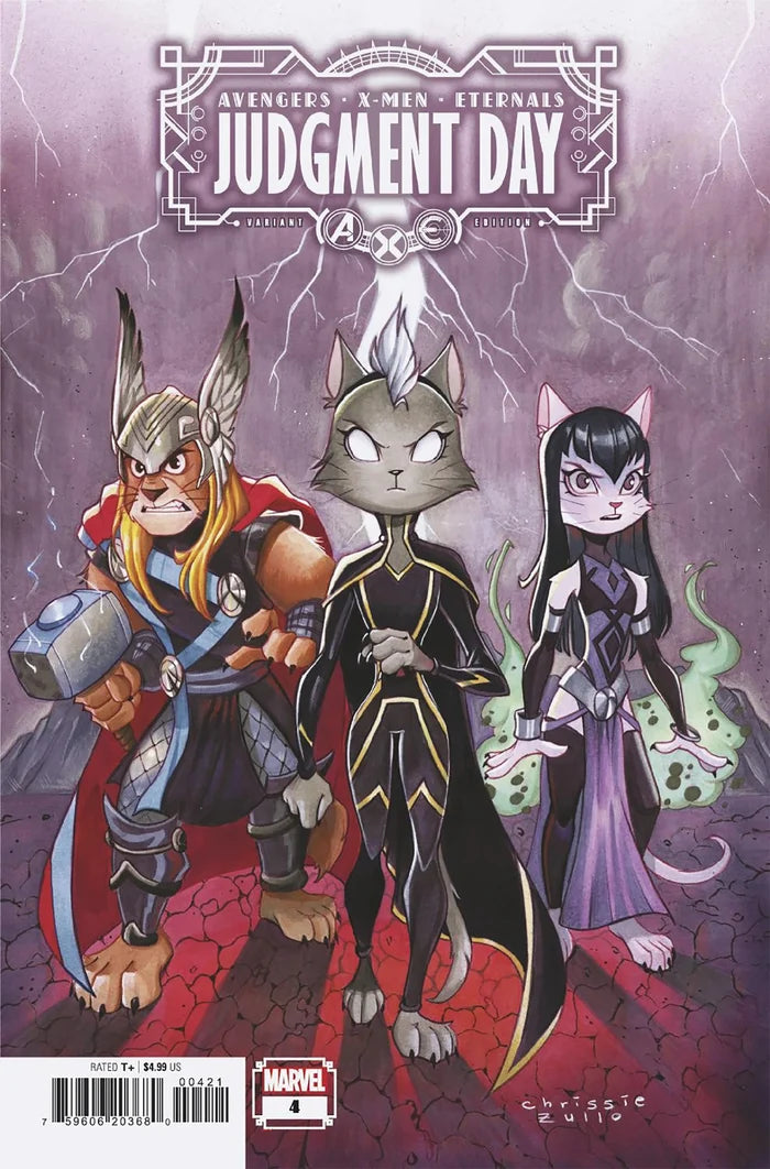 A.X.E.: Judgment Day #4 Zullo Cat Variant *(DH M3)*