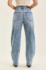Hazel Blues® | Judy Blue High Waist Marlow Arc Leg Jeans with Double Waistband