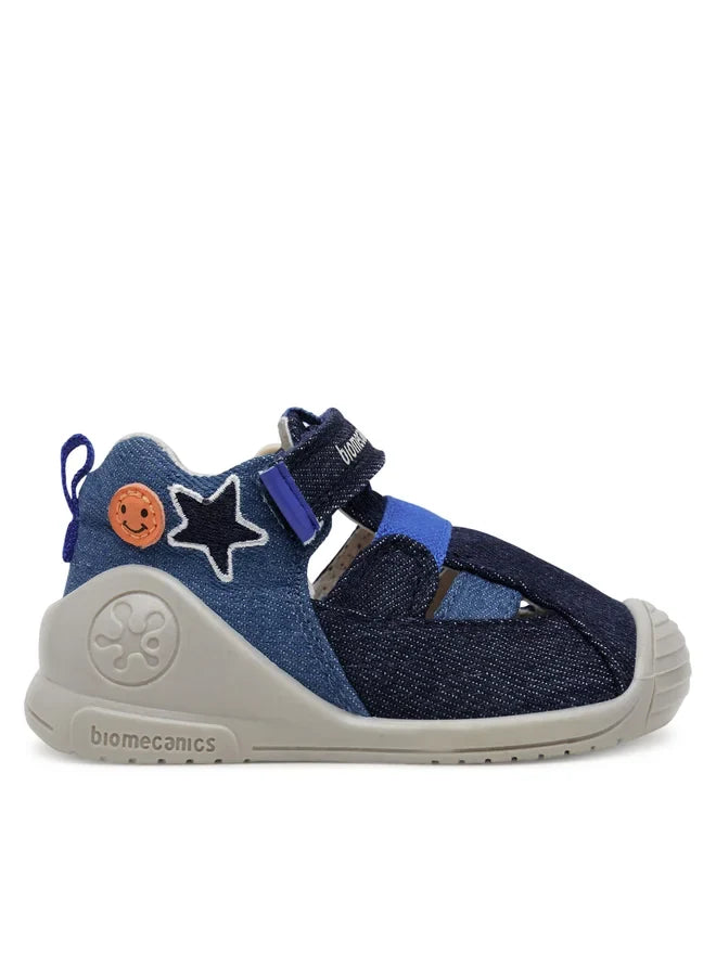BIOMECANICS SANDALIAS CERRADA BEBE 252176-AZUL