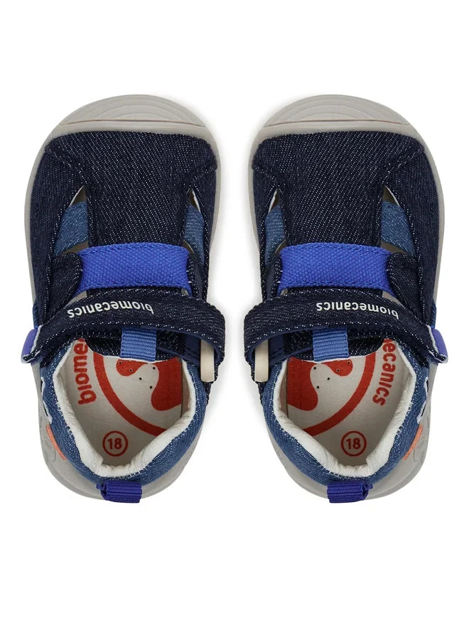 BIOMECANICS SANDALIAS CERRADA BEBE 252176-AZUL