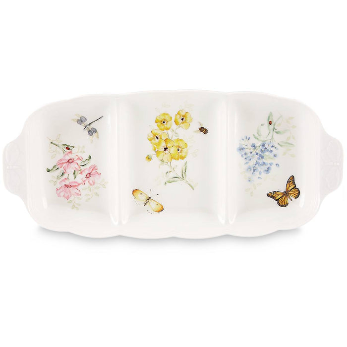 Butterfly Meadow® 16" Divided Serving Dish