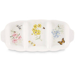 Butterfly Meadow® 16" Divided Serving Dish