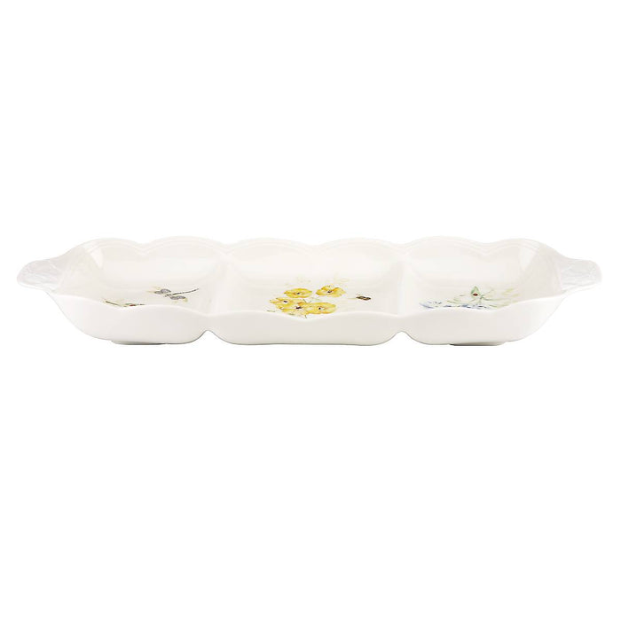 Butterfly Meadow® 16" Divided Serving Dish