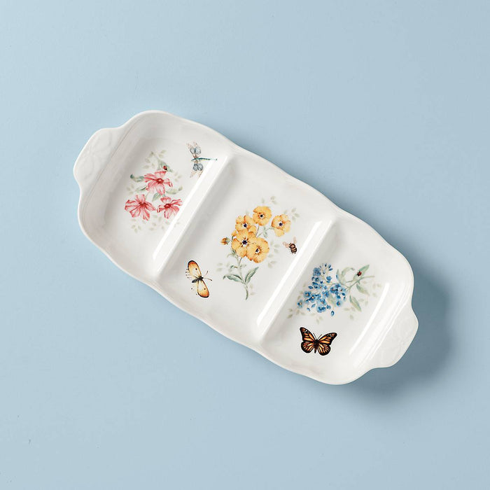 Butterfly Meadow® 16" Divided Serving Dish