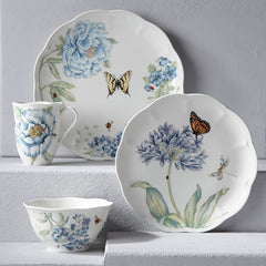 Butterfly Meadow Blue 4-piece Place Setting
