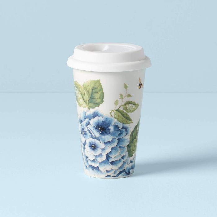 Butterfly Meadow Blue® Thermal Travel Mug