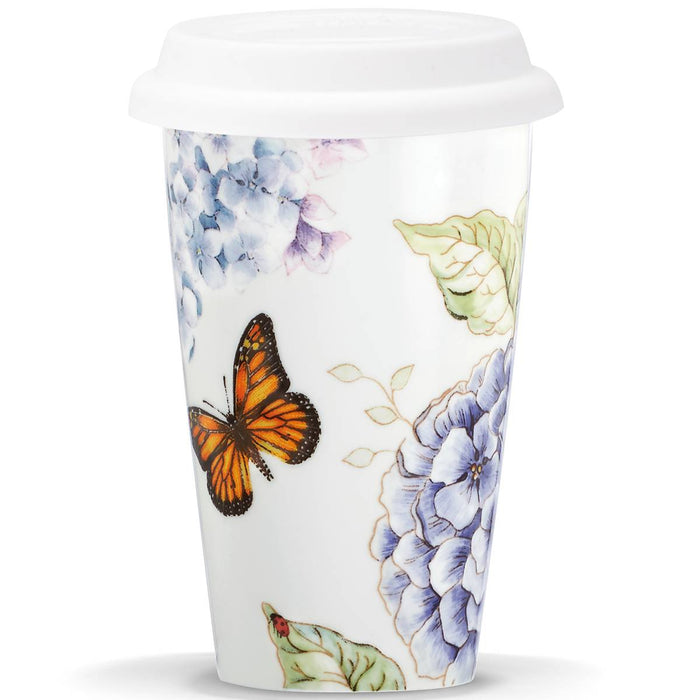 Butterfly Meadow Blue® Thermal Travel Mug