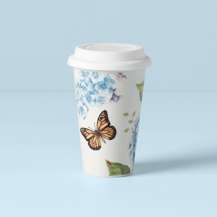 Butterfly Meadow Blue® Thermal Travel Mug