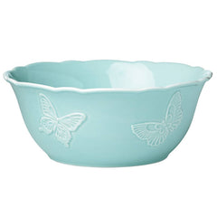 Butterfly Meadow Carved Blue® Medium Bowl
