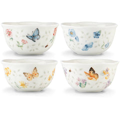 Butterfly Meadow Petite 4pc Assorted Dessert Bowls