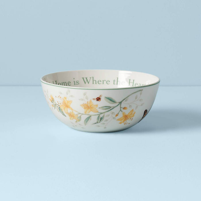 Butterfly Meadow"Home is Where the Heart Is" Bowl