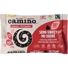 Camino SemSweet Chocolate Chips, Fairtrade & Organic