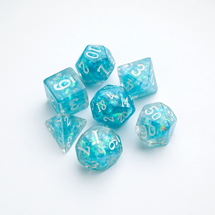 CANDY-LIKE SERIES - BLUEBERRY - RPG DICE SET (7PCS)