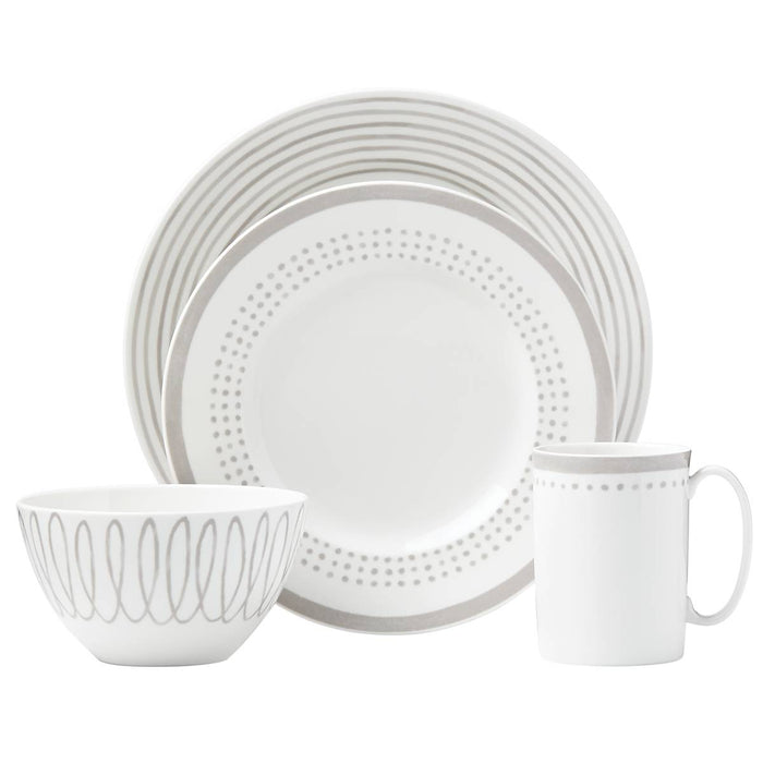 Charlotte Street Grey East™ 4-piece Set