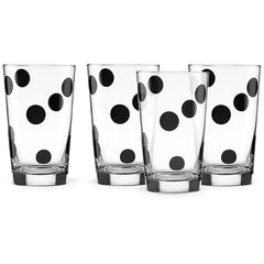 Deco Dot™ 4-piece All-Purpose Glass Set