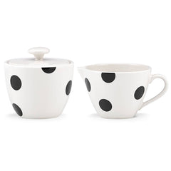 Deco Dot™ Sugar and Creamer Set