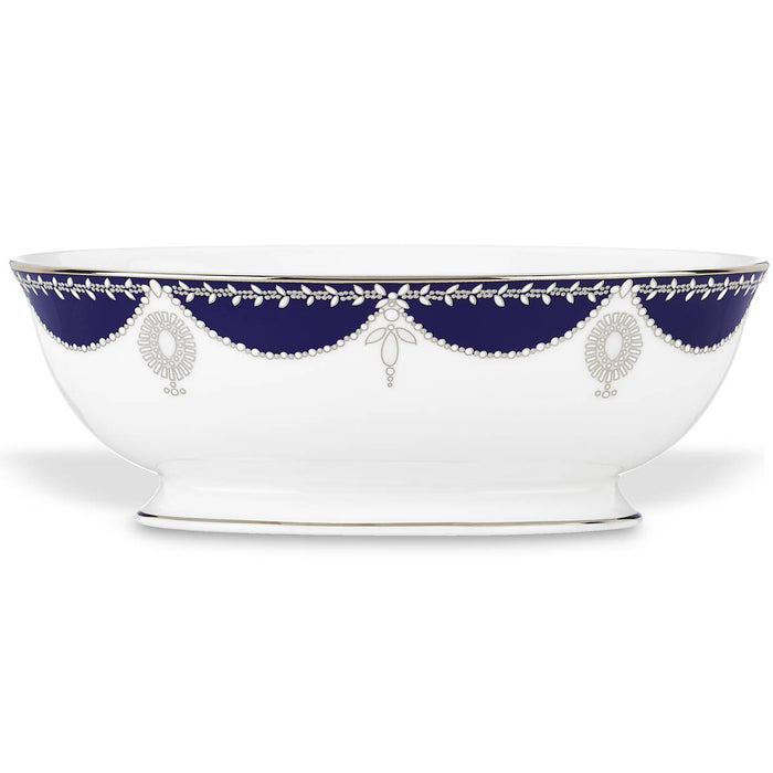 Empire Pearl Indigo™ Open Vegetable Bowl