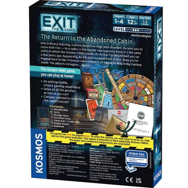 EXIT: THE RETURN TO THE ABANDONED CABIN