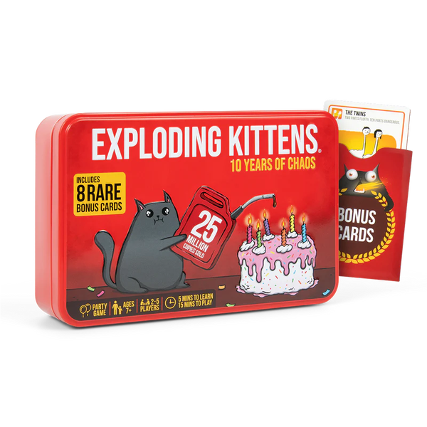 EXPLODING KITTENS 10-YEAR ANNIVERSARY EDITION EN
