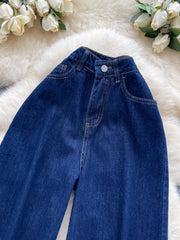 Hazel Blues® |  High Waist Wide Leg Jeans