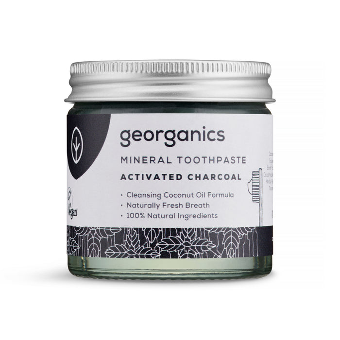Natural Fluoride Free Toothpaste - Activated Charcoal