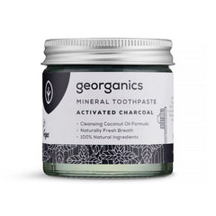 Natural Fluoride Free Toothpaste - Activated Charcoal