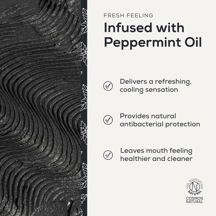Natural Fluoride Free Toothpaste - Activated Charcoal