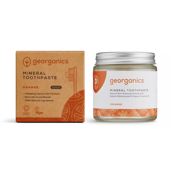 Natural Fluoride-Free Toothpaste - Orange