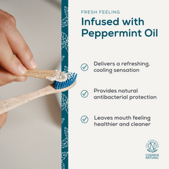 Natural Fluoride Free Toothpaste - English Peppermint