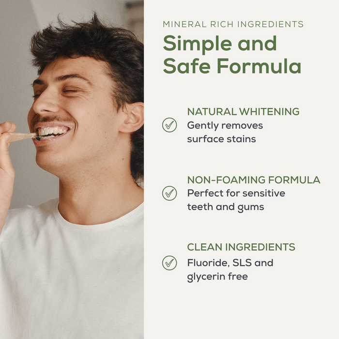 Natural Fluoride Free Toothpaste - Tea Tree
