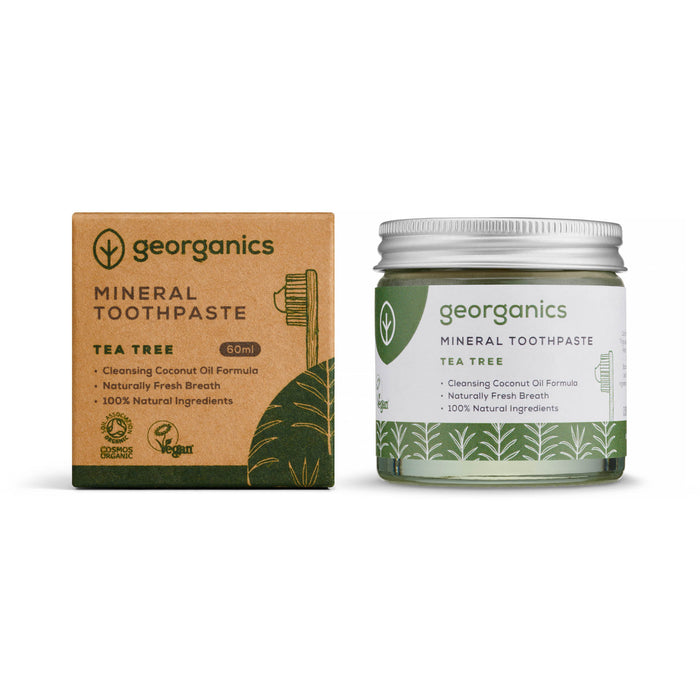 Natural Fluoride Free Toothpaste - Tea Tree