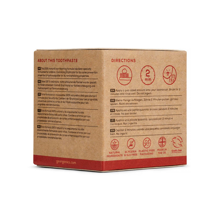 Natural Fluoride-Free Toothpaste Kids