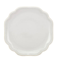French Perle Bead White™ Accent Plate