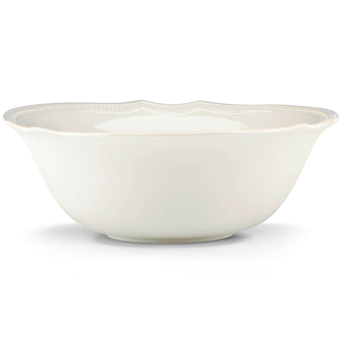 French Perle Bead White™ Large Serving Bowl