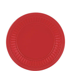 French Perle Groove Cherry 8" Dessert Plate