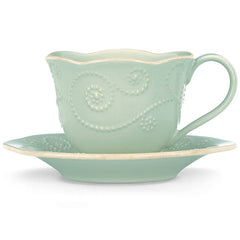 French Perle Ice Blue™ Cup and Saucer