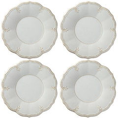 French Perle Melamine Gray™ 4pc Dinner Plate