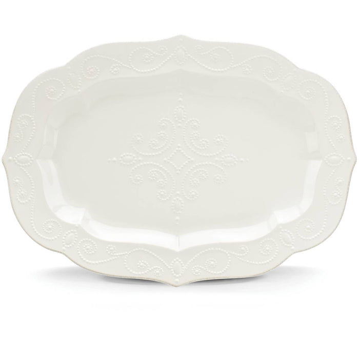 French Perle White™ 18.5" Serving Platter
