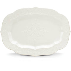 French Perle White™ 18.5" Serving Platter
