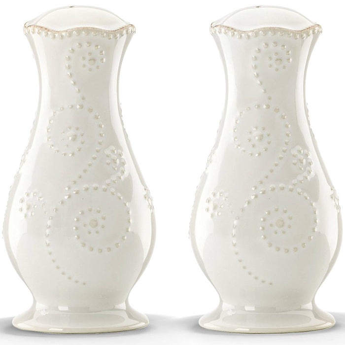 French Perle White™ Salt and Pepper Set
