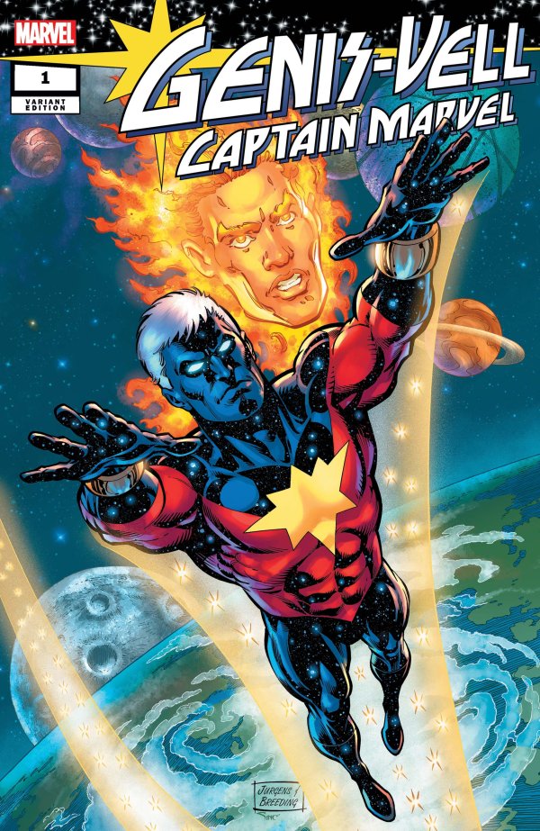 GENIS-VELL: CAPTAIN MARVEL #1 JURGENS (DH D4)