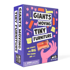 GIANTS MOVING TINY FURNITURE EN