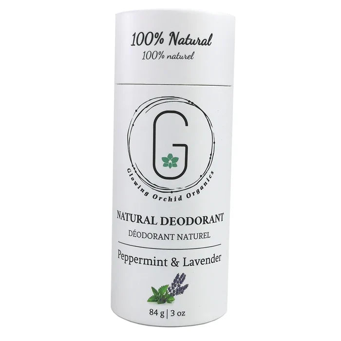Glowing Orchid Deodorant, Peppermint-Lavender